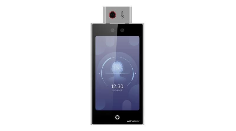 Hikvision DS-K1T673TDX-T Yuz Erisim Terminali (Yuz, Kart, Parmak Izi, Sicaklik Olcumu)