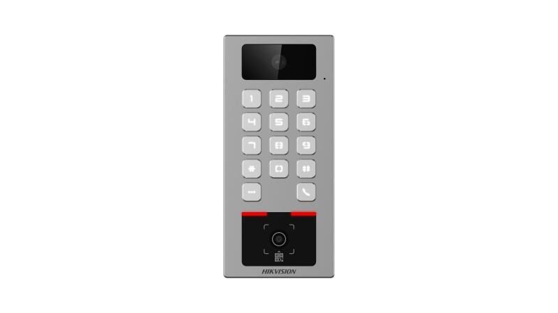 Hikvision DS-K1T502DBWX-CQR 2 MP Access Kontrol Terminali (Kart, PIN, QR, SIP Interkom)