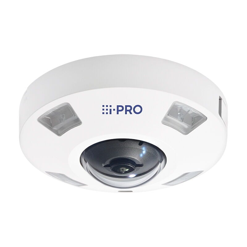 I-PRO WV-S4556LA 5 MP Dış Mekan Fisheye IP Kamera (Edge AI, IR 14 m, IP66, IK10)