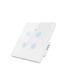 Wifi+Ble Dörtlü Dokunmatik Akıllı Anahtar IEX-T4UK