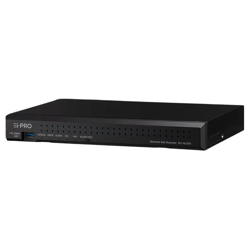 I-PRO WJ-NU300KG 16 Kanal NVR (8x PoE+, 1x SATA, H.265, NDAA, FIPS 140-2 seviye 3)