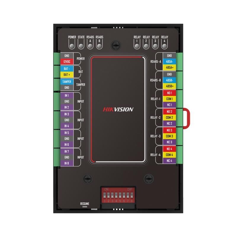 Hikvision DS-K2M0012X Sistem Aksesuarı (Erişim kontrol cihazı ile iletişim, I/O genişletme)