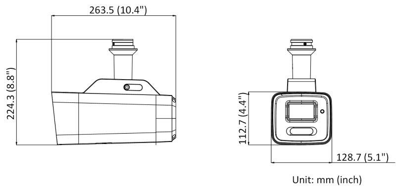 Hikvision DS-2XS6A87G1-LS/4G 4K Dış Mekan Bullet IP Kamera (ColorVu, 4G, 64 GB eMMC)