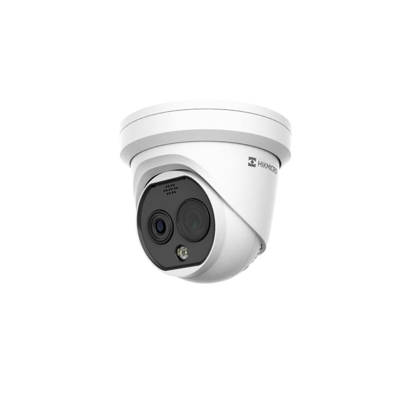 Hikvision HM-TD1217-3/QA 2688×1520 Dış Mekan Turret IP Kamera (Termal 160×120, NETD <40 mK, Sıcaklık Alarmı)