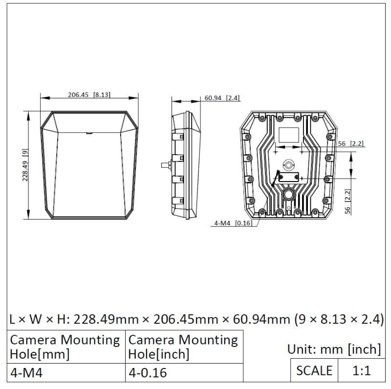 Hikvision DS-TDSB0G-FK/120m Sistem Aksesuarı (120 m Radar, İnsan ve Araç)