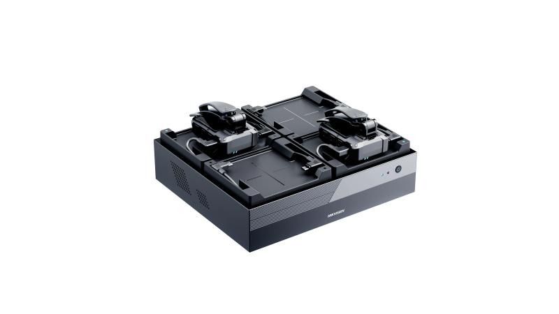 Hikvision DS-MDS004 Sistem Aksesuarı (Gövde Kameralar için Masaüstü İstasyonu, 8 Adet Destek)