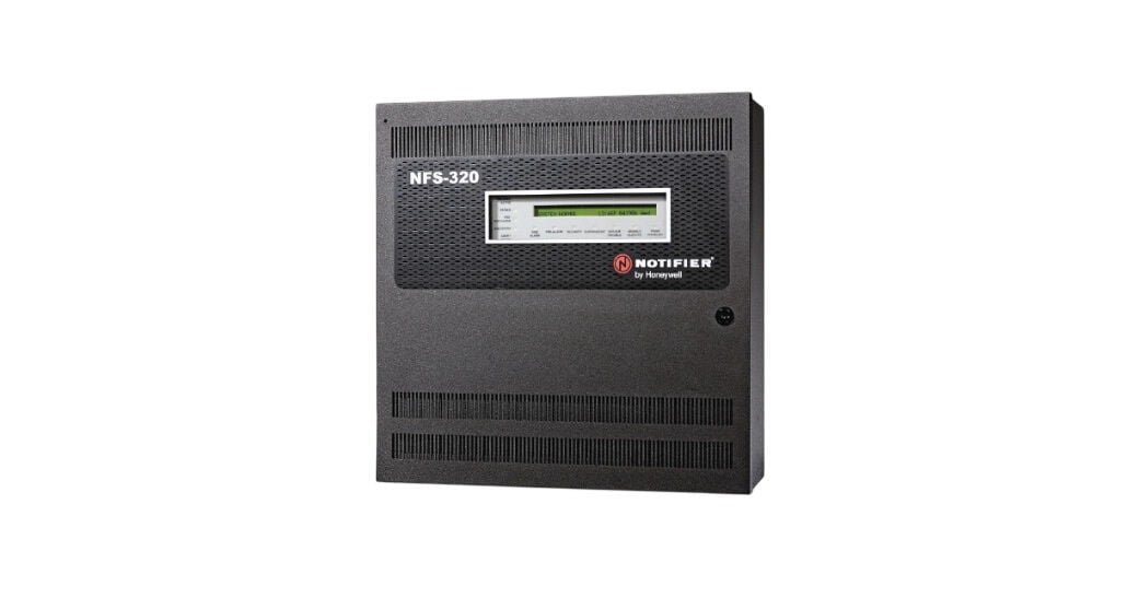 HONEYWELL NFS-320E 1 Döngü Adresli Yangın Alarm Paneli (240 VAC, 6.0 A Güç, 318 Cihaz)