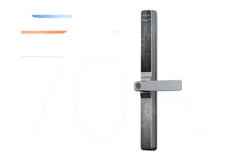 Philips DDL611-18HBS Çift Taraflı Parmak İzi Akıllı Kapı Kilidi (Parmak İzi, PIN Kodu, Kart/Tag, Mekanik Anahtar, Bluetooth)