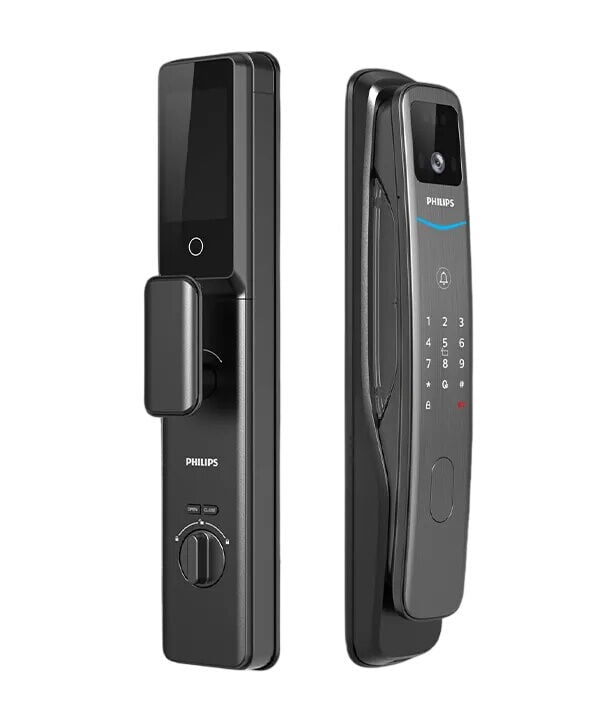 Philips DDL702-FVP-7HWS Akıllı Kapı Kilidi (Yüz, Parmak İzi, PIN, Kart/Tag, Mekanik Anahtar, Uzaktan Erişim, Geçici Şifre)