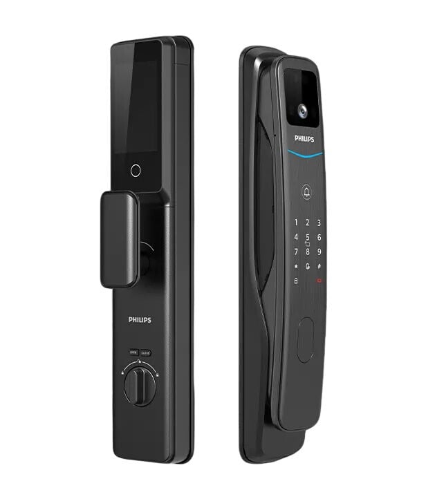 Philips DDL702-MVP-17HWS Avuc Damarı Akıllı Kapı Kilidi (Avuc Damarı, Parmak İzi, PIN, Kart, Mekanik Anahtar, Uygulama)