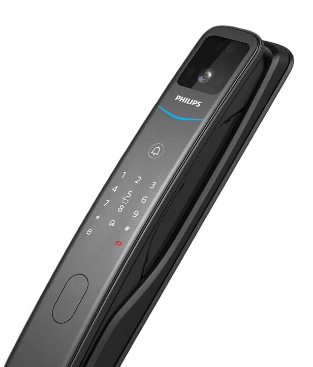Philips DDL702-MVP-17HWS Avuc Damarı Akıllı Kapı Kilidi (Avuc Damarı, Parmak İzi, PIN, Kart, Mekanik Anahtar, Uygulama)