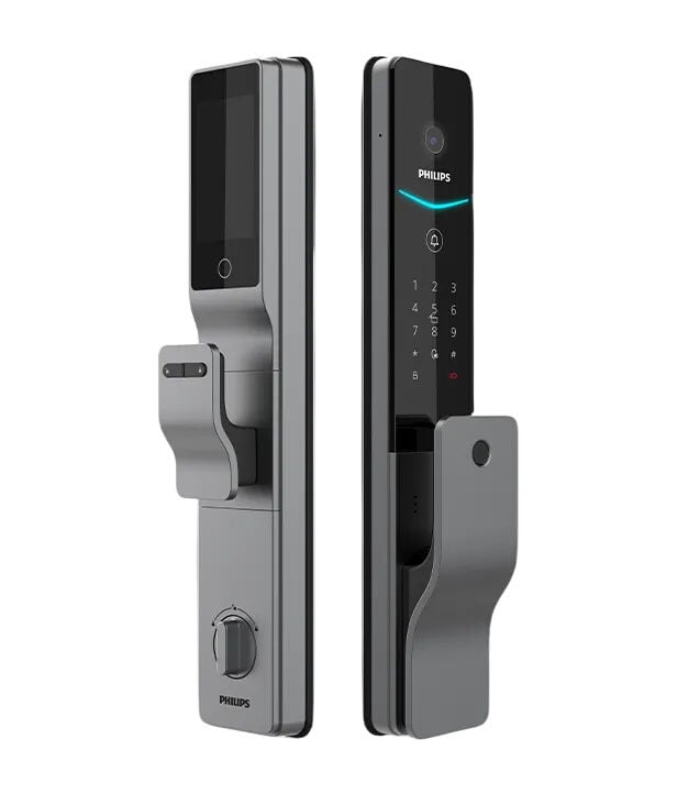 Philips DDL720-MVP-17HWS Akıllı Kapı Kilidi (Avuç İçi Damar Tanıma, PIN Kodu, Geçici Şifre, Uzaktan Erişim Uygulaması)