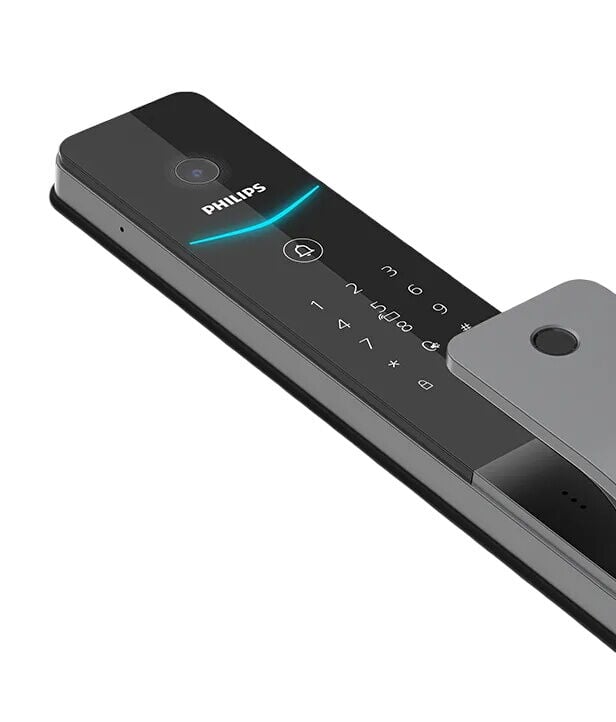 Philips DDL720-MVP-17HWS Akıllı Kapı Kilidi (Avuç İçi Damar Tanıma, PIN Kodu, Geçici Şifre, Uzaktan Erişim Uygulaması)