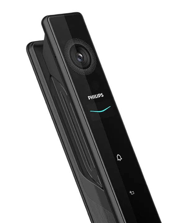 Philips DDL902-MFVP-11HWS Dijital Akıllı Kapı Kilidi (Avuç İçi Damar, Yüz Tanıma, Parmak İzi, PIN, Kart, Mekanik Anahtar)