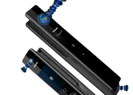 Philips DDL902-MFVP-11HWS Dijital Akıllı Kapı Kilidi (Avuç İçi Damar, Yüz Tanıma, Parmak İzi, PIN, Kart, Mekanik Anahtar)