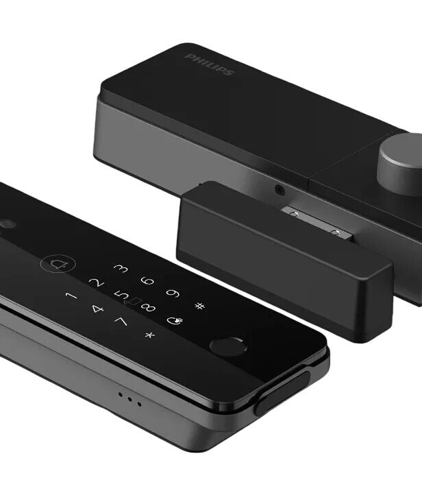 Philips DDL507-FV-7HWS Akıllı Kapı Kilidi (Yüz Tanıma, Parmak İzi, PIN Kodu, Kart/Tag, Mekanik Anahtar, Uygulama)