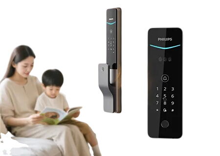 Philips DDL507-FV-7HWS Akıllı Kapı Kilidi (Yüz Tanıma, Parmak İzi, PIN Kodu, Kart/Tag, Mekanik Anahtar, Uygulama)