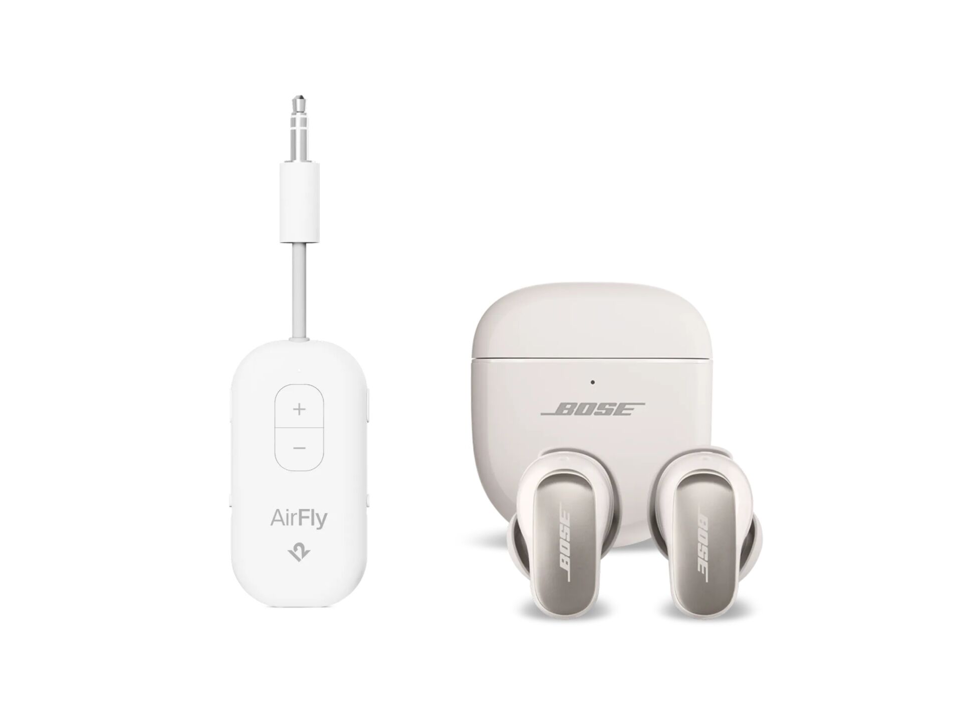 Bose QC Ultra Earbuds II + AirFly Pro 2 Seti