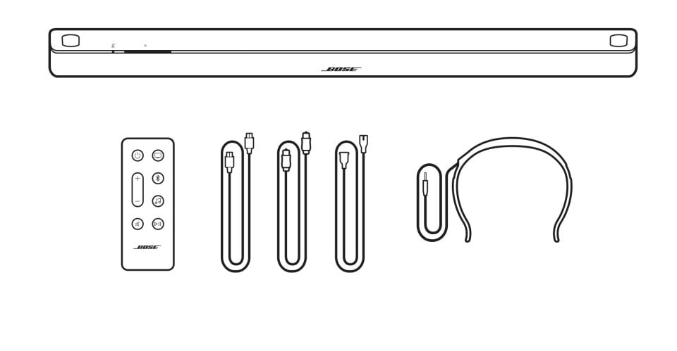 Bose Smart Ultra Soundbar (Dolby Atmos, TrueSpace, A.I. Diyalog Modu)