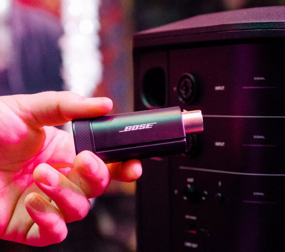 Bose S1 Pro+ Wireless Mic/Line Transmitter XLR (Bluetooth, AirPlay 2, Chromecast)