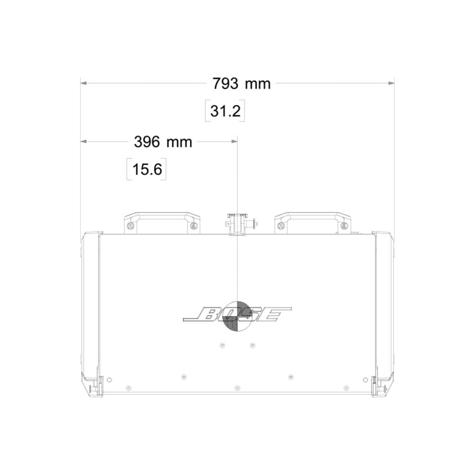 Bose Professional ShowMatch SM20 Kolon Dizi Hoparlörü (20° Dikey, 145 dB SPL, Modüler)