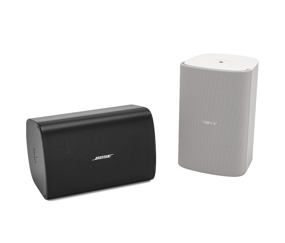 Bose Professional FreeSpace FS4SE Yüzeye Monte Hoparlörü (130°×125° Kaplama, 106 dB SPL, Arka plan müziği ve anons)