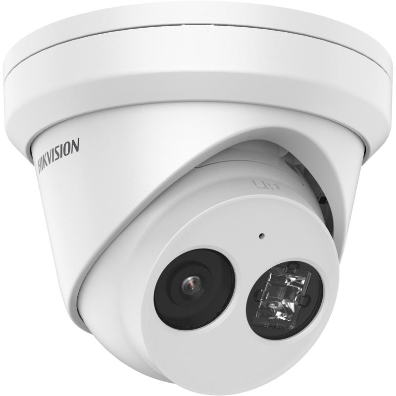 Hikvision DS-2CD2343G2-IU 4MP Dış Mekan IR Dome IP Kamera, Dahili Mikrofonlu, AcuSense, Sabit Lensli