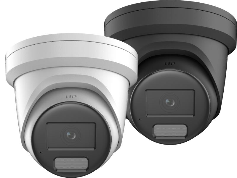 Hikvision DS-2CD2347G2-LSU-SL 4MP Dış Mekan Renkli Gece Görüşlü (ColorVu) Dome Kamera, Dahili Mikrofon, Flaşör ve Sesli Alarmlı, AcuSense