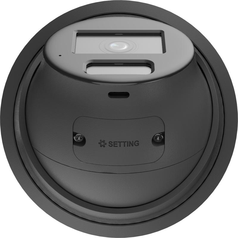 Hikvision DS-2CD2347G2-LSU-SL 4MP Dış Mekan Renkli Gece Görüşlü (ColorVu) Dome Kamera, Dahili Mikrofon, Flaşör ve Sesli Alarmlı, AcuSense