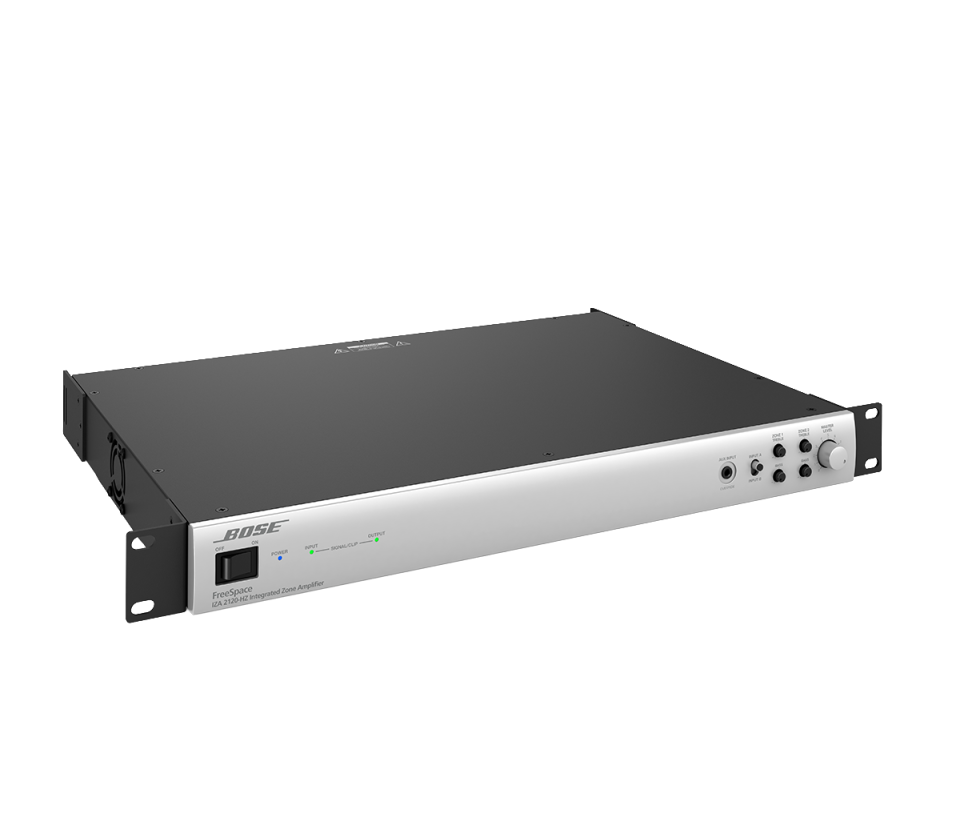 Bose Professional FreeSpace IZA2120-HZ 2 x 120 W Amplifikatör (70/100V, Dahili DSP, Otomatik Bekleme)