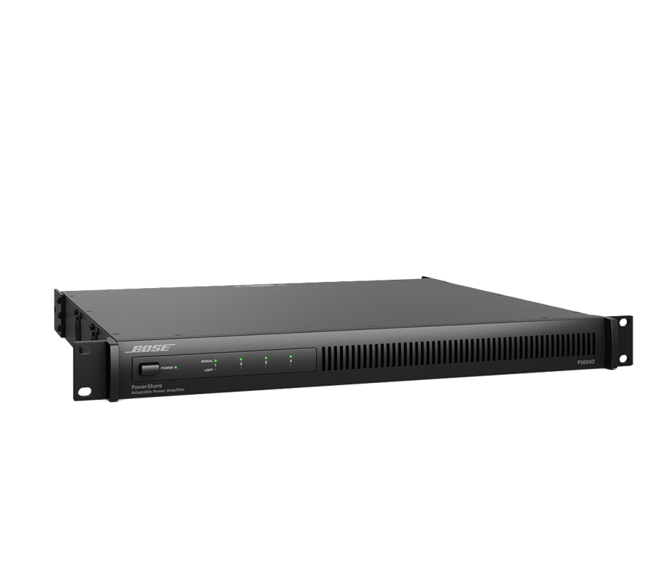 Bose Professional PowerShare PS602P 2 Kanal 600 W Amplifikatör (70V/100V, DSP, PowerShare Teknolojili)