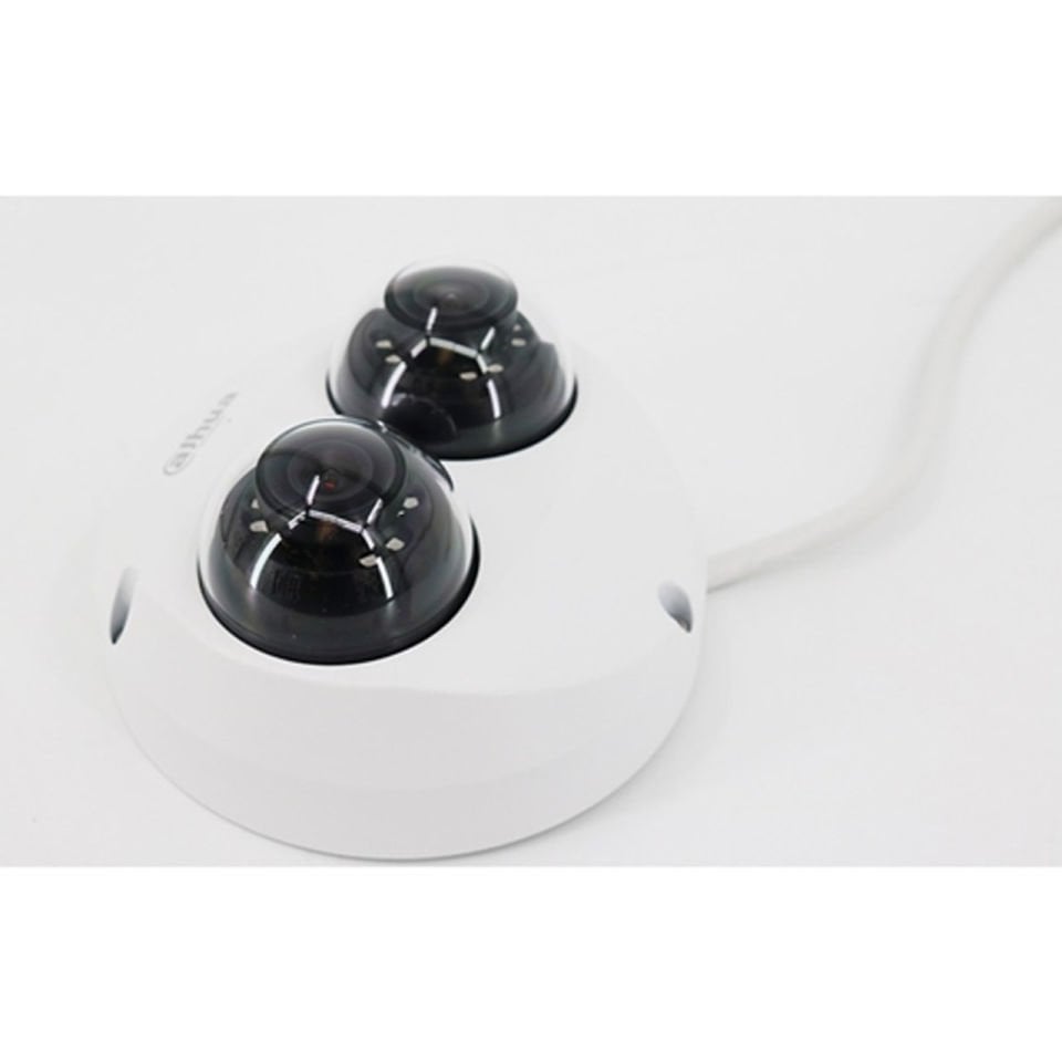 Dahua DH-IPC-HDBW5441FN-AS-E2 2×4MP Dış Mekan Dual Sensor IP Dome Kamera (Gece Görüş, Mikrofonlu, H.265+, ePoE)
