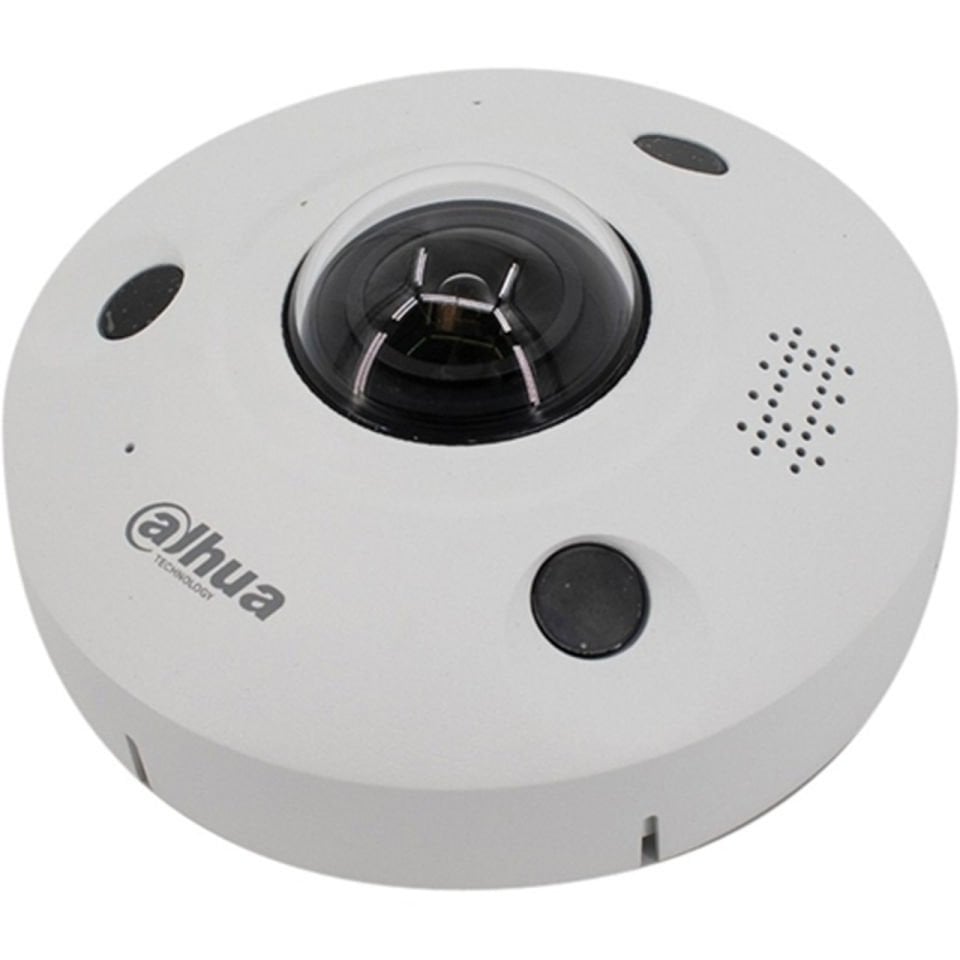 Dahua DH-IPC-EBW81242N-AS-S2 12MP Panoramik IP Fisheye Kamera (Analitik+, Gece Görüş, Mikrofon & Hoparlör, H.265+, IP67)
