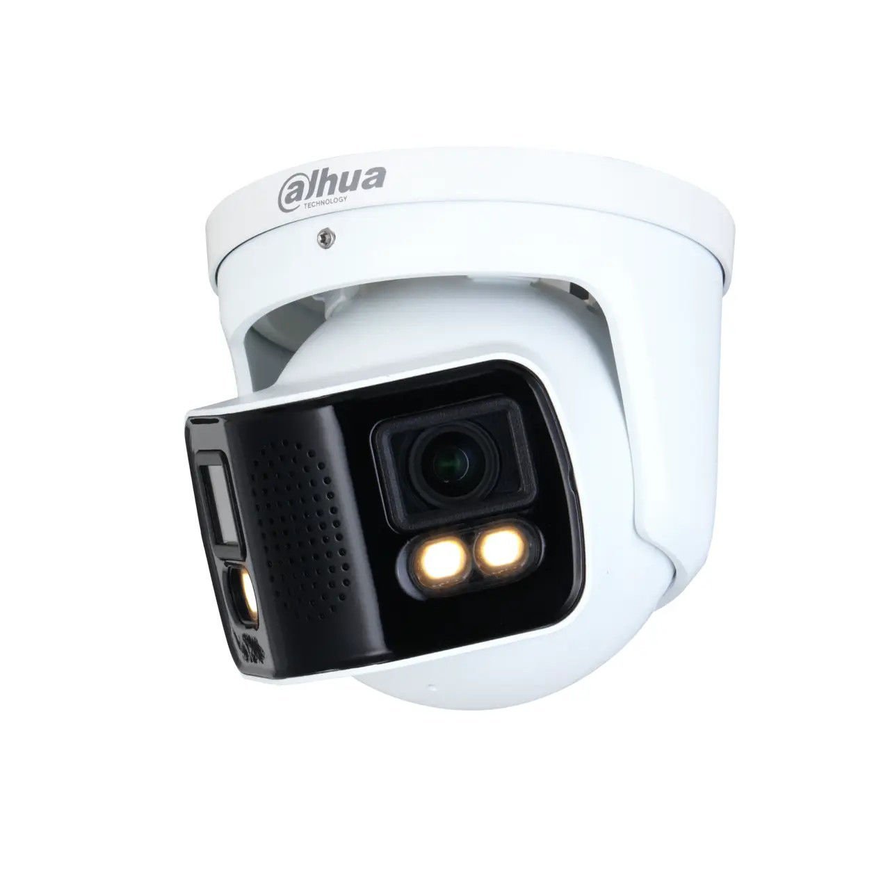 Dahua DH-IPC-PDW5849-A180-E2-ASTE 2×4MP 180° Dış Mekan IP Eyeball Kamera (Full Color, IR & White Light, Dahili Mikrofon, Hoparlör, IP67)