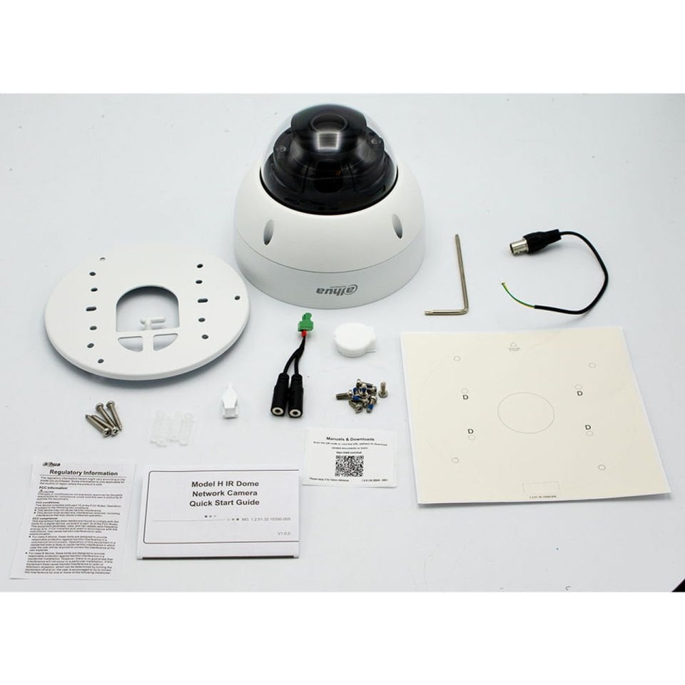 Dahua DH-IPC-HDBW7442HN-ZFR 4MP Dış Mekan IP Dome Kamera (Analytics+, Motorize Lens, WDR, Dahili Mikrofon, ePoE, IP67)