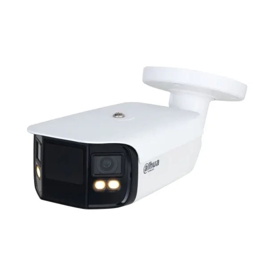 Dahua DH-IPC-PFW5849-A180-E2-ASTE 2×4MP Dış Mekan IP Bullet Kamera (180° Panoramik Görüş, White-Light, Dahili Mikrofon, Analytics+, IP67)