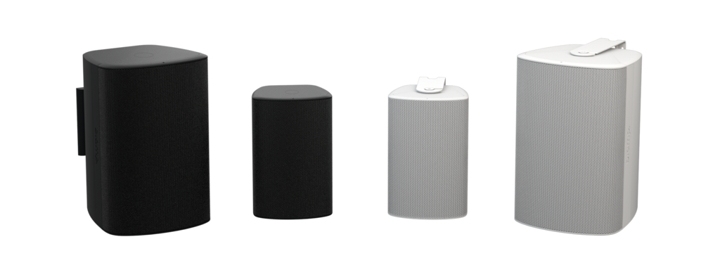 Biamp Desono DX-S5 5 inç Yüzey Montaj Hoparlör (70 V/100 V Otomatik Transformatör, IP54, ClickMount/U-Bracket)