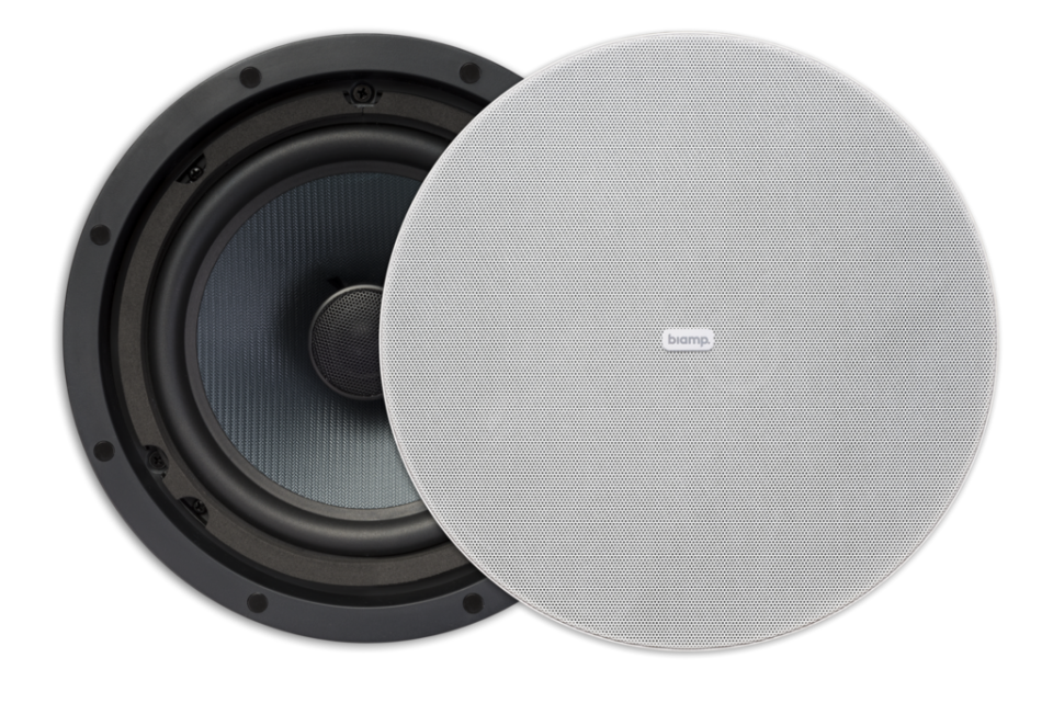 Biamp CMX20DT 8\'' İki Yollu İnce Kenar Gömme Hoparlör (70V/100V, IP50)