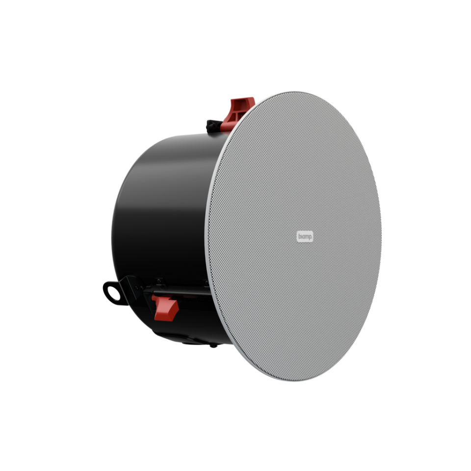 Biamp Desono DX-IC8 8 inç Tavan Hoparlör (Yüksek Çıkış, SpringLock, 70 V/100 V)