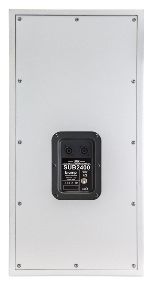 Biamp Desono SUB2400 Pasif Subwoofer (2×10'' 254 mm, 600W, İç Mekan)