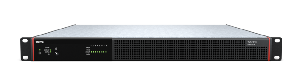 Biamp Voltera D 1200.8 Amplifikatörlü Hoparlör Kontrolörü