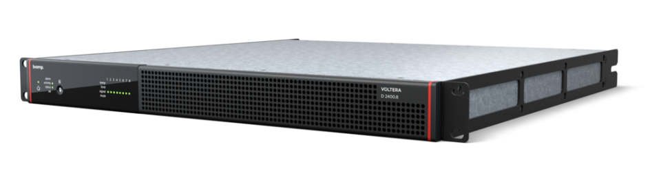 Biamp Voltera D 2400.8 8 Kanal (Dahili DSP, Dante/AES67, PoE+)
