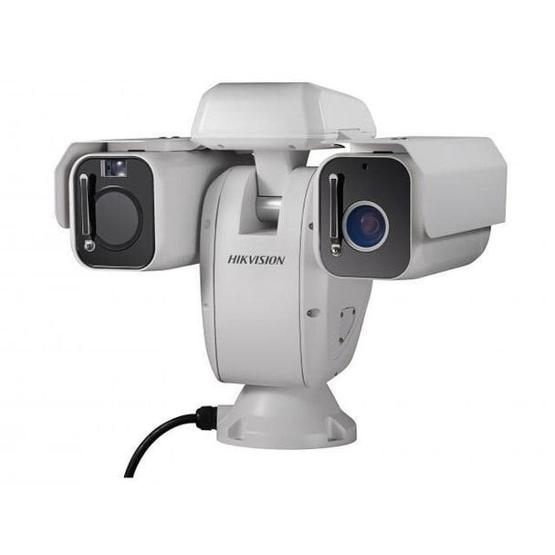 Hikvision DS-2TD6166-75B2L 640×512 Termal + 2MP Optik Bi-Spectrum Dış Mekan PTZ IP Kamera (75 mm Termal Lens, 30× Zoom, H.265+, IP66, −40 °C)
