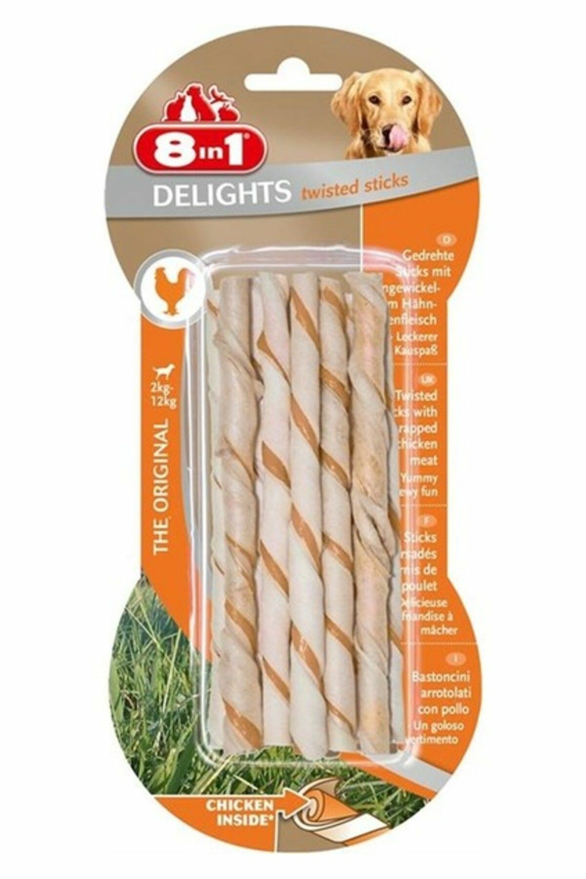 Delights Bones Köpekler Için Twisted Sticks 10 Lu