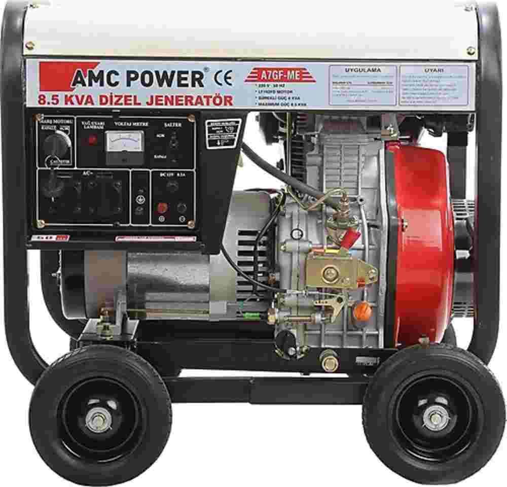 A7GF-ME Dizel 8.5 Kva İpli ve Marşlı Jeneratör 220V AC