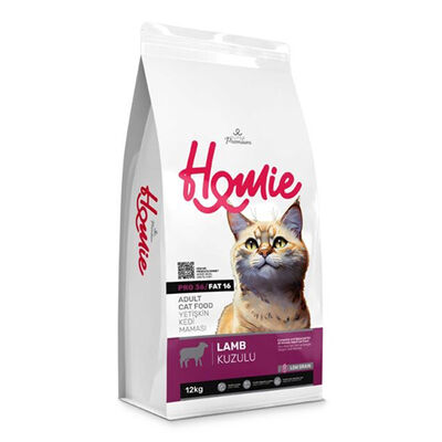 Homie Pro36 Düşük Tahıllı Kuzulu Kedi Maması 12 Kg