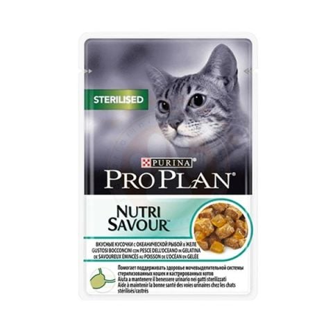 Pro Plan Sterilised Balıklı Pouch Kısırlaştırılmış Konserve Kedi Maması