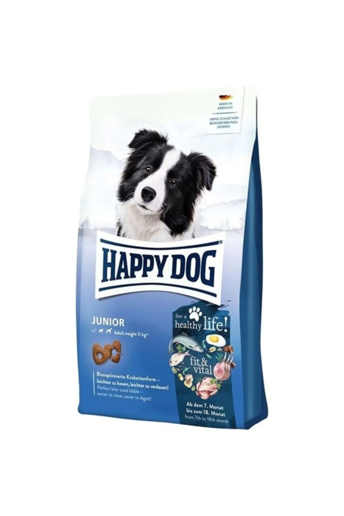 Happy Dog Fit & Vital Junior Yavru Köpek Kuru Maması 4 Kg