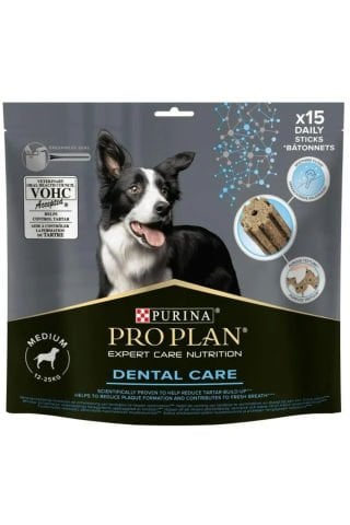 Pro Plan Dental Care Orta Irk Köpek Ödül Maması 5x34 Gr