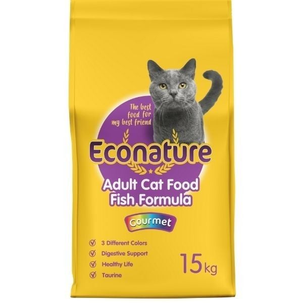 Econature Gurme 15 kg Yetişkin Kedi Maması